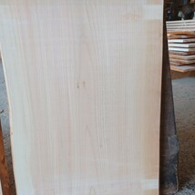A-1598 　国産ひのき　耳付板　2枚セット　テーブル　棚板　看板　一枚板　無垢材　桧　檜　DIY_画像3