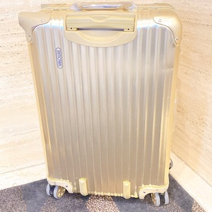 RIMOWA リモワ トパーズゴールド 4輪 917.63 63L 黒ロゴ TSAロック 廃盤希少 