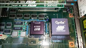 Cyrix:Cx486DRx2 20/40GP+IIT:4C87DLC-40(コプロ)新品未使用④