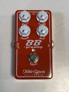  new goods.Xotic BB Preamp domestic regular goods 