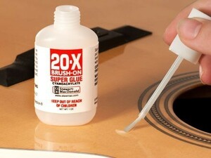  rice S&M company super glue musical instruments for adhesive 20X brush #STEWMAC-SPGLUE-20X