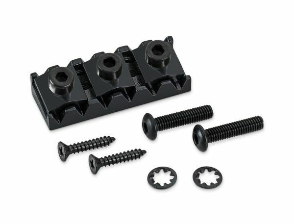 Schaller R2 Locking Nut Floyd Rose Original互換 Radius10 Black #SCHALLER-R2NUT-R10BK