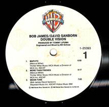 e1895/LP/米/Bob James & David Sanborn/Double Vision_画像3