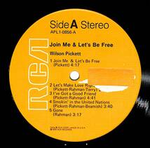 e1772/LP/米/ジャンク/Wilson Pickett/Join Me And Let's Be Free_画像3