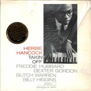 e1192/LP/米/BLUE NOTE/DMM/ハイプステッカー付/Herbie Hancock/Takin' Off