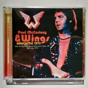 Wings NEWCASTLE 1973 LIVE 「サウンドボード＆オーディエンス・プレス2CD」ポールマッカートニー