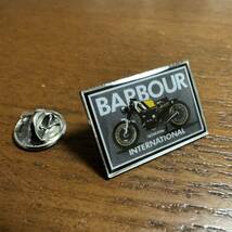 【新品】Barbour/バブアー インターナショナル ピンバッジ 未使用_画像4