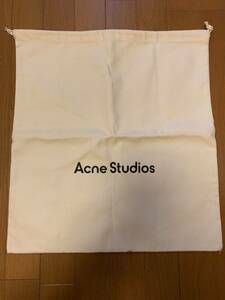 正規 Acne Studios アクネ ストゥディオズ 付属品 シューズバッグ 保存袋 白