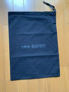 正規 Neil Barrett ニールバレット 付属品 シューズバッグ 保存袋