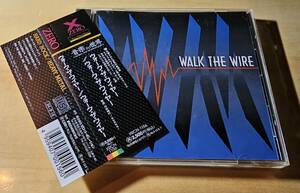 【コレクション多数出品中】ウォーク・ザ・ワイヤー/Walk the Wire 国内盤帯付廃盤　メロハー　ゼロ・コーポレーション　XRCN-1156