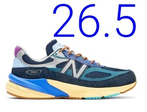  New Blance 990V6 Lapis Lazuri ニューバランス ラピスラズリ M990AC6 US8.5 26.5センチ