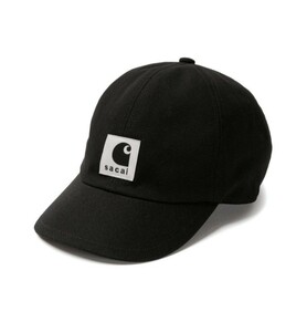 sacai Carhartt WIP Duck Cap ブラック　サカイ　カーハート　ダックキャップ