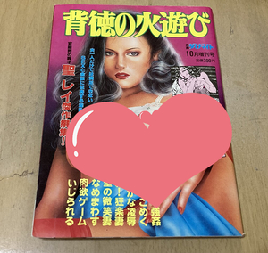 背徳の火遊び/聖レイ傑作選集★漫画ダイナマイト1981年10月増刊号