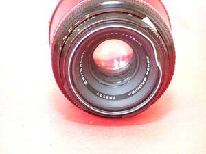 ☆希少・貴重な訳アリ　ジャンク品☆ブロニカ　ETR用レンズ　BRONICA　ZENZANON　MC　７５ｍｍ／2.8　☆