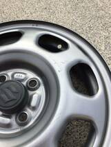 SUZUKI ハスラー純正スチールホイール 15×4.5J+45 100-4H 中古品4本_画像7