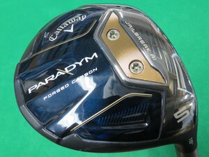 【中古】 キャロウェイ　2023　PARADYM　パラダイム　フェアウェイウッド　5W （18°） 【Ｓ】　スピーダーNX グリーン50　HC無し