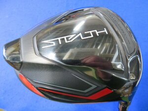 【中古】テーラーメイド　2022　STEALTH（ステルス）ドライバー（9.0°）【S】テンセイ レッド TM-50＜HCあり、レンチなし＞