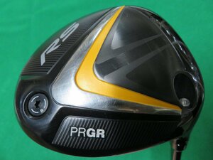 【中古】 PRGR　プロギア　2022　RS　JUST　ドライバー（10.5°） 【S／M-43】　ディアマナ for PRGR -BLACK-　HC、レンチ無し