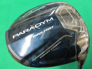 【中古】 キャロウェイ　2023　PARADYM MAX FAST　マックスファスト　ドライバー （10.5°） 【SR】　スピーダーNX 40　for CW　HC無し