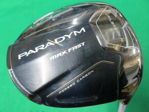 【中古】 キャロウェイ　2023　PARADYM MAX FAST　マックスファスト　レディース　ドライバー （12°）【Ｌ】エルディオ 40 for CW　HC付き