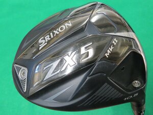 【中古】 ダンロップ　2023　SRIXON　スリクソン　ZX5　MK-II　ドライバー （10.5°） 【Ｓ】　ディアマナ　ZX-II 50　HC、レンチ付き