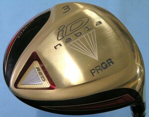 【中古・ジャンク品】PRGR　プロギア　2013　iD nabla RED　フェアウェイウッド　3W（16°）【R/M37】iD nabla RED専用シャフト ＜HCあり＞