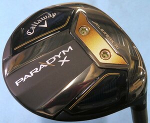 【中古】Callaway キャロウェイ 2023　PARADYM　X　パラダイム　エックス　フェアウェイウッド　5W（18°）【5-SR】VENTUS TR ＜HCなし＞