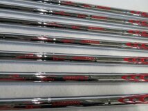 【中古】グローブライド　2022　ＯＮＯＦＦ　ＦＯＲＧＥＤ　ＫＵＲＯ　アイアン　７本（４～P）　Ｓ　NSPRO Modus3 TOUR105　グリップ混在_画像9