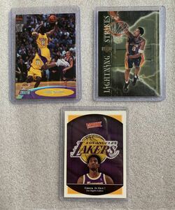 超レア Kobe Bryant Topps / Fleer Rare Insert La Lakers ルーキー パラレル コービー・ブライアント レジェンド インサート NBA カード