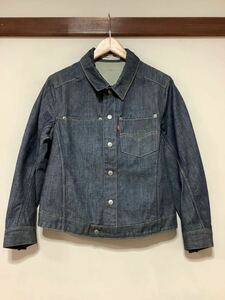 え1390 Levi's ENGINEERED JEANS リーバイス エンジニアードジーンズ 70100-08 トラッカージャケット Gジャン XS 00's オールド 日本製