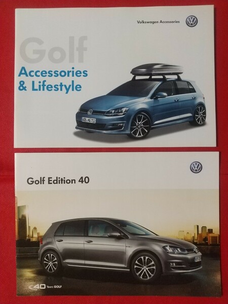 ∞送料無料【フォルクスワーゲン ゴルフ エディション４０】カタログ 2014年11月 DBA-AUCPT Volkswagen Golf Edition 40