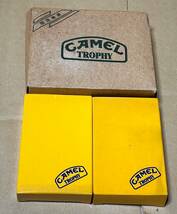 ■　CAMEL　TROPHY　　　電子ライター　　　3個セット_画像1