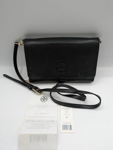 TORY BURCH　お財布ショルダー　財布　ショルダーバック　BOMBE FLAT WALLET　ボンベ