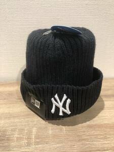 激レア　ニューヨークヤンキース　NEWERA ニューエラ　ニット帽　帽子　５０周年記念