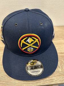 激レア　NEW ERA ニューエラ　NBA デンバーナゲッツ　championship　チャンピオンシップ　帽子 SNAPBACK フリーサイズ