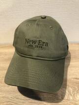 NEW ERA ニューエラ　NEW ERA EST 1920 深緑系　アーミー　フリーサイズ_画像1