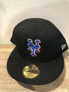 訳アリ　千賀晃大　藤浪晋太郎　ニューヨークメッツ　MLB　野球　帽子　キャップ　黒　59FIFTY 7 5/8