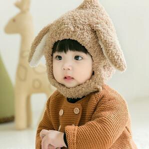 ニット帽 うさ耳 帽子 キャップ キッズ ベビー 子供 うさぎ かわいい