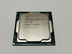 Intel Core i3-7100 SR35C 3.90GHz 動作確認済