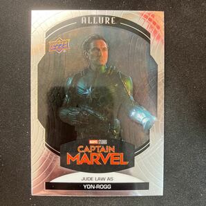 2022 Upper Deck Marvel Allure Captain Marvel Jude Law Yon Roggの画像1