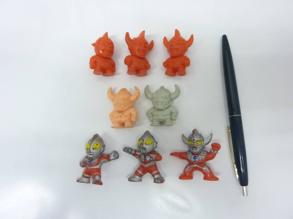 ウルトラマン 倶楽部 マスク付き ミニ フィギュア 消しゴム 当時 ウルトラマン 倶楽部 マスク付き ミニ フィギュア 消しゴム 当時