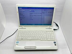 ジャンク品 東芝(TOSHIBA) ノートパソコン dynabook T351/34CW Pentium B940 2.0GHz/4GB/HDDなし 