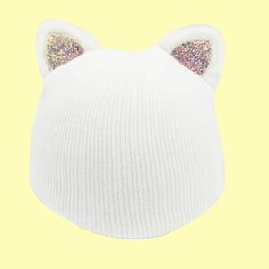 猫耳 ヘルメット カバー かわいい スキー スノーボード アクセサリー 装飾 キャップ ソフト 洗える ヘルメット 雪遊び