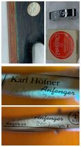 【美品】 Karl Hofner Anfenger カールヘフナー アンフェンガー Hagenau 2003 Vn E ヴァイオリン バイオリン 4/4 フルサイズ_画像7