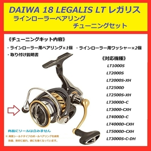 ◇ 送料込 DAIWA ダイワ 18レガリス LEGALIS LT ラインローラー ベアリング チューニングセット