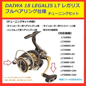 △ 送料込 DAIWA ダイワ リール 18 LEGALIS レガリス LT 専用 フルベアリング セット　