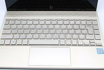 【JUNK】 1円スタート hp ENVY Laptop 13-ah0011TU ACアダプター ストレージ欠品 液晶表示不良 【tkj-02228】_画像7
