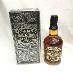 【古酒・未開栓】CHIVAS REGAL シーバスリーガル12年 プレミアムスコッチ ウイスキー 700ml 40% 箱付き