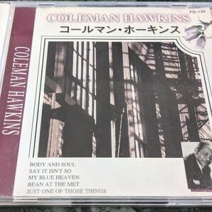 中古CD Jazz コールマンホーキンス 　ベストコレクション