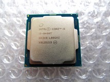 作動品 Intel CPU Core i5-9400T SR3X8_画像1